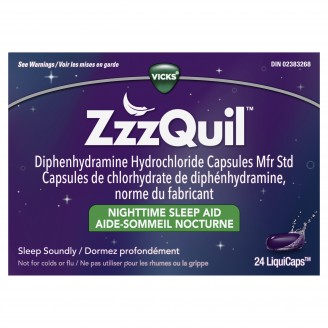 ZzzQuil LiquiCaps NightTime Sleep-Aid (24 Liquid Capsules)